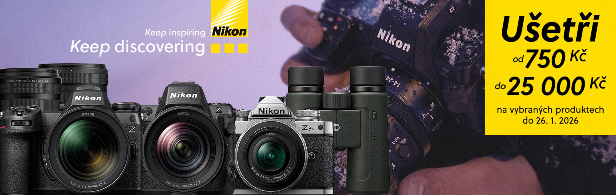 Ušetři s Nikonem