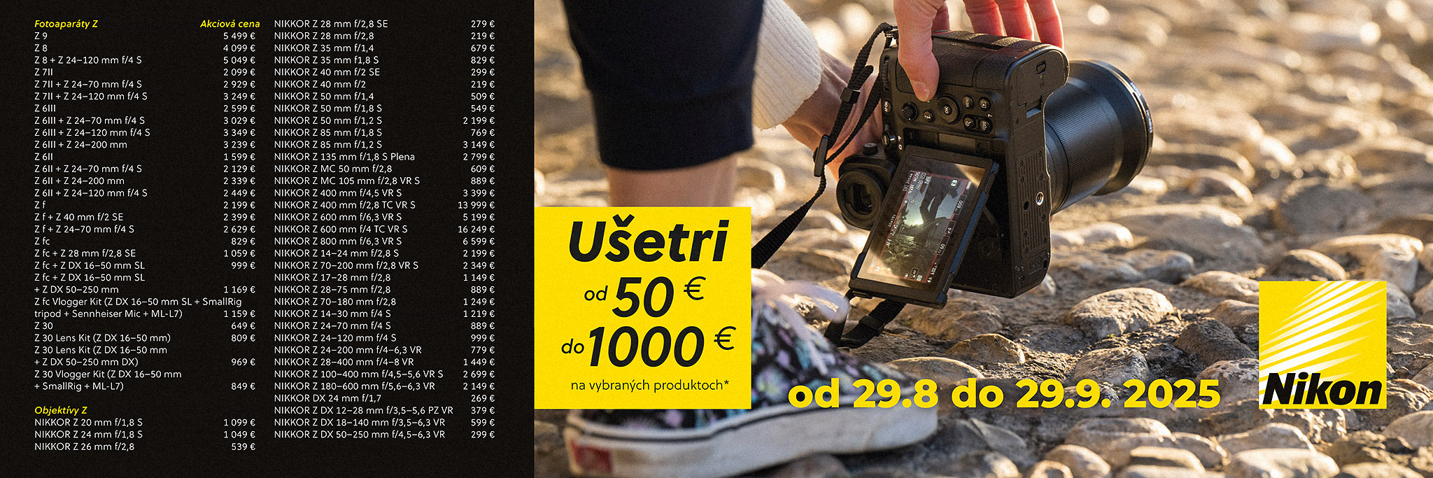 Ušetri s Nikonom